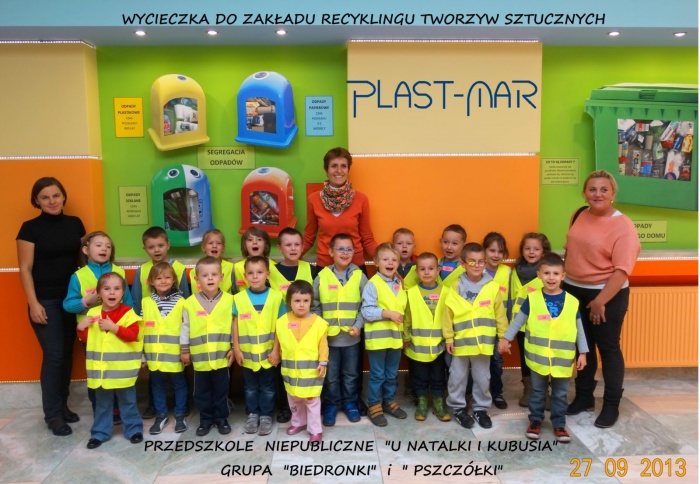 Plast-Mar - Recykling tworzyw sztucznych - Plast-Mar.pl - Przedszkole Niepubliczne "U Natalki i Kubusia"