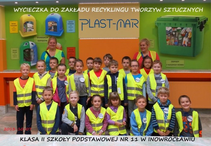 Plast-Mar - Recykling tworzyw sztucznych - Plast-Mar.pl - Szkoła Podstawowa nr 11 - Inowrocław