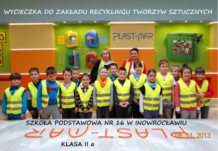 Plast-Mar - Recykling tworzyw sztucznych - Plast-Mar.pl - Szkoła Podstawowa nr 16 - Inowrocław