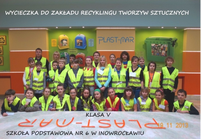 Plast-Mar - Recykling tworzyw sztucznych - Plast-Mar.pl - Szkoła Podstawowa nr 6 - Inowrocław