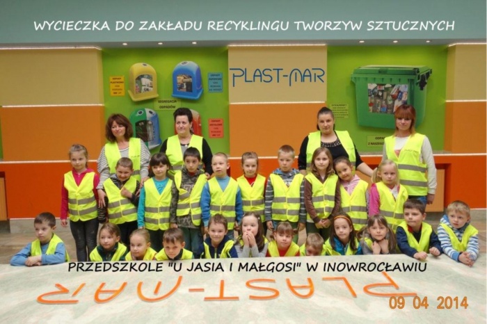 Plast-Mar - Recykling tworzyw sztucznych - Plast-Mar.pl - Przedszkole "U Jasia i Małgosi" - Inowrocław