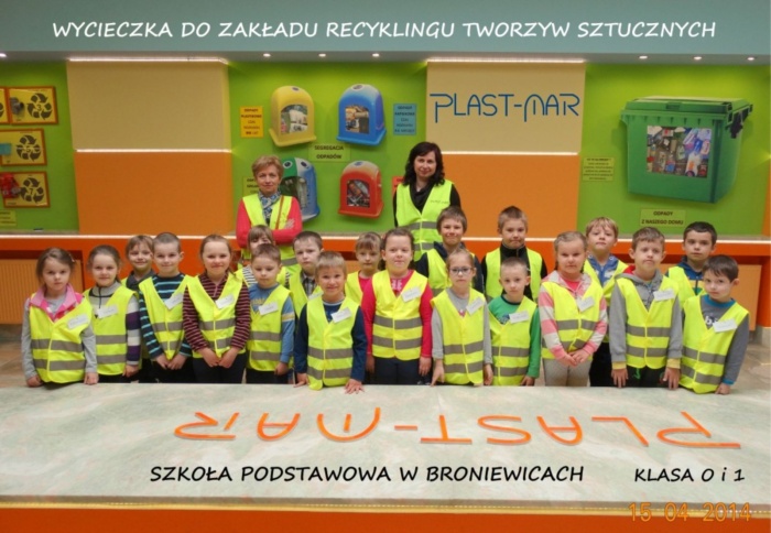Plast-Mar - Recykling tworzyw sztucznych - Plast-Mar.pl - Szkoła Podstawowa - Broniewice