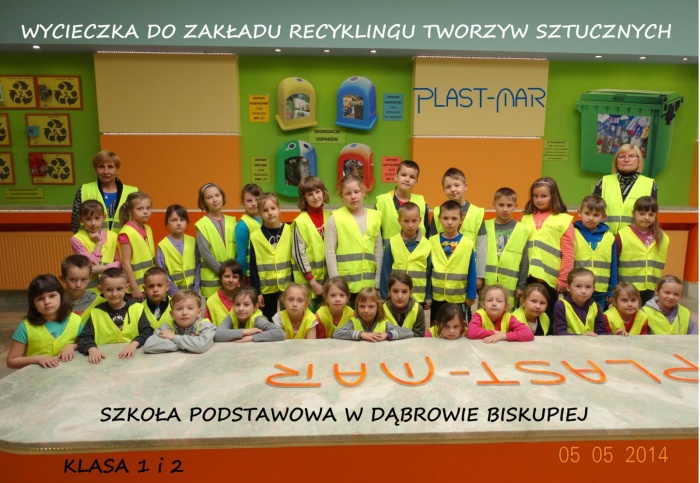 Plast-Mar - Recykling tworzyw sztucznych - Plast-Mar.pl - Szkoła Podstawowa - Dąbrowa Biskupia