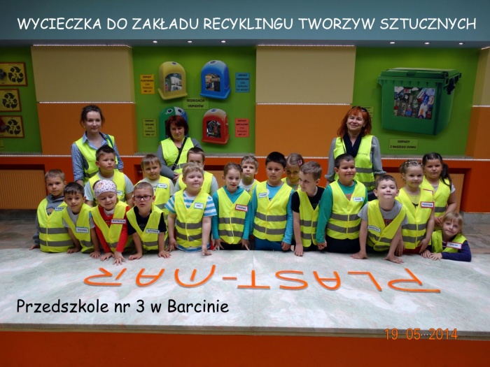 Plast-Mar - Recykling tworzyw sztucznych - Plast-Mar.pl - Przedszkole nr 3 - Barcin