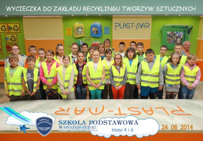 Plast-Mar - Recykling tworzyw sztucznych - Plast-Mar.pl - Szkoła Podstawowa - Ośniszczewko