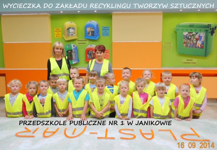 Plast-Mar - Recykling tworzyw sztucznych - Plast-Mar.pl - Przedszkole Publiczne nr 1 - Janikowo