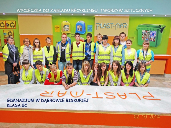 Plast-Mar - Recykling tworzyw sztucznych - Plast-Mar.pl - Gimnazjum - Dąbrowa Biskupia