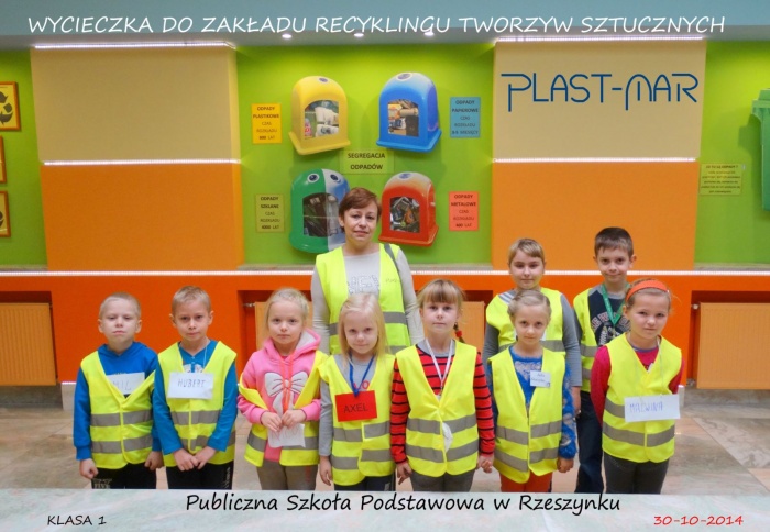 Plast-Mar - Recykling tworzyw sztucznych - Plast-Mar.pl - Publiczna Szkoła Podstawowa - Rzeszynek