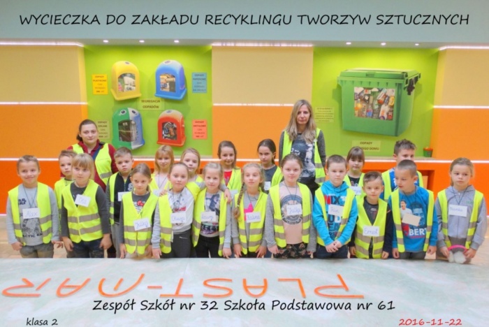 Plast-Mar - Recykling tworzyw sztucznych - Plast-Mar.pl - Zespół Szkół nr 32 Szkoła Podstawowa nr 61 - Bydgoszcz