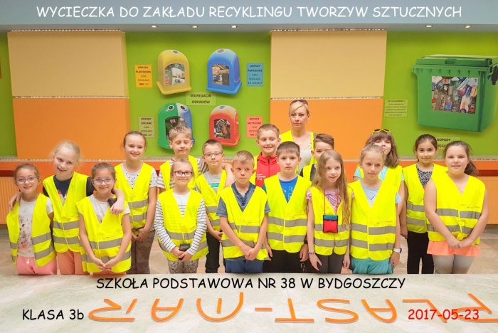 Plast-Mar - Recykling tworzyw sztucznych - Plast-Mar.pl - Szkoła Podstawowa nr 38 - Bydgoszcz