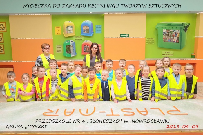 Plast-Mar - Recykling tworzyw sztucznych - Plast-Mar.pl - Przedszkole nr 4 "Słoneczko" w Inowrocławiu